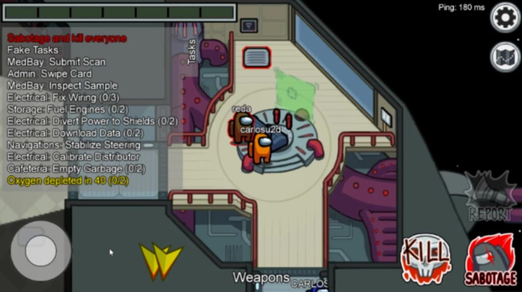 لعبة Among Us - لقطة شاشة 1