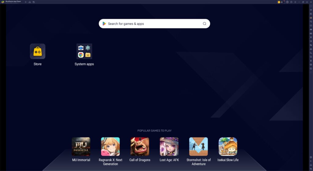 برنامج BlueStacks - لقطة شاشة 3