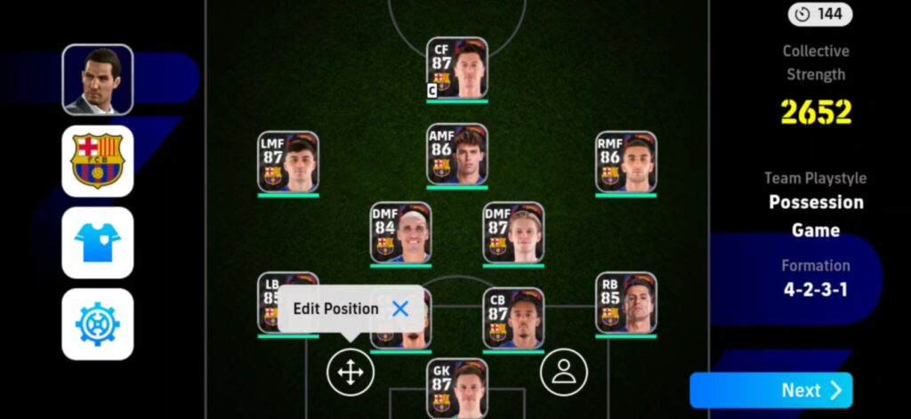 لعبة eFootball 2026 - لقطة شاشة 2