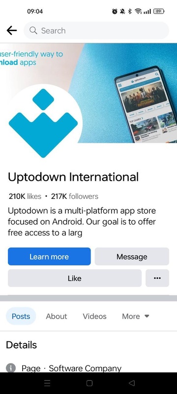 تطبيق Facebook - لقطة شاشة 1