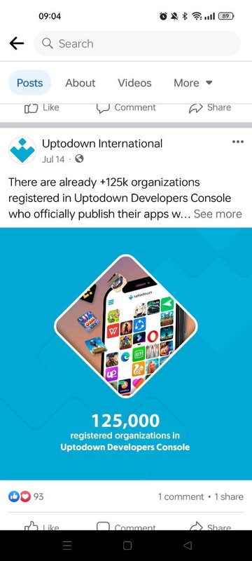 تطبيق Facebook - لقطة شاشة 2