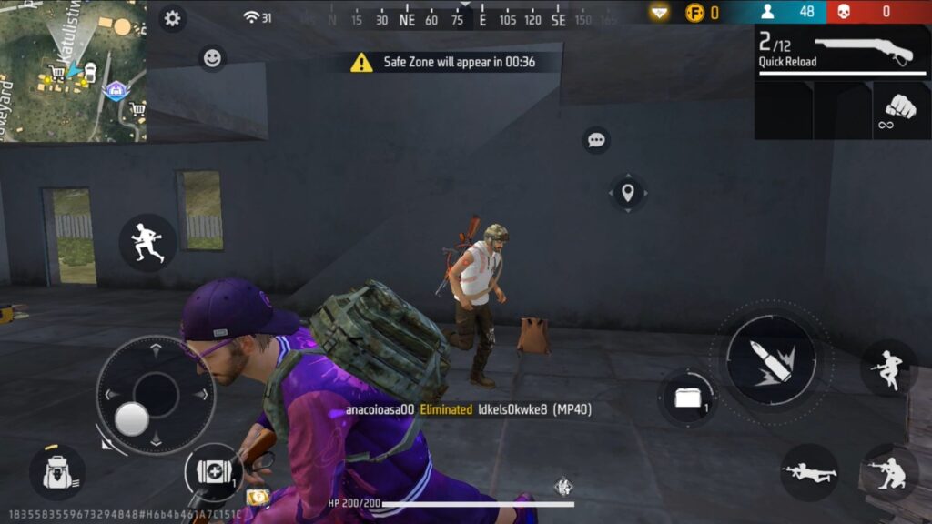 لعبة Free Fire Advance - لقطة شاشة 4