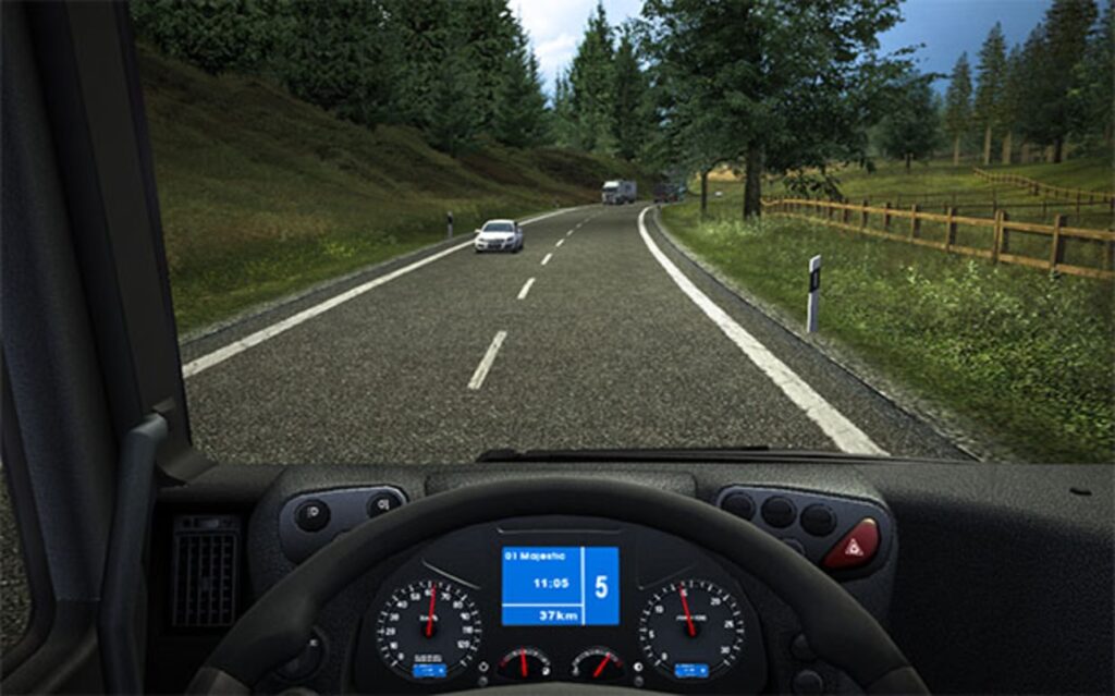 لعبة German Truck Simulator - لقطة شاشة 1