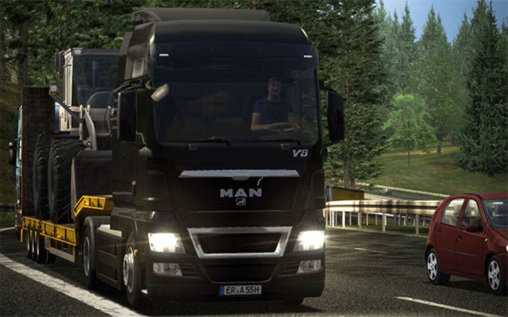 لعبة German Truck Simulator - لقطة شاشة 3