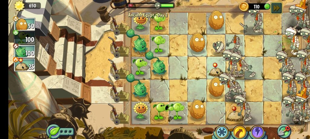 لعبة Plants Vs Zombies 2 - لقطة شاشة 2