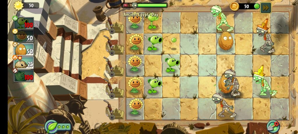 لعبة Plants Vs Zombies 2 - لقطة شاشة 5