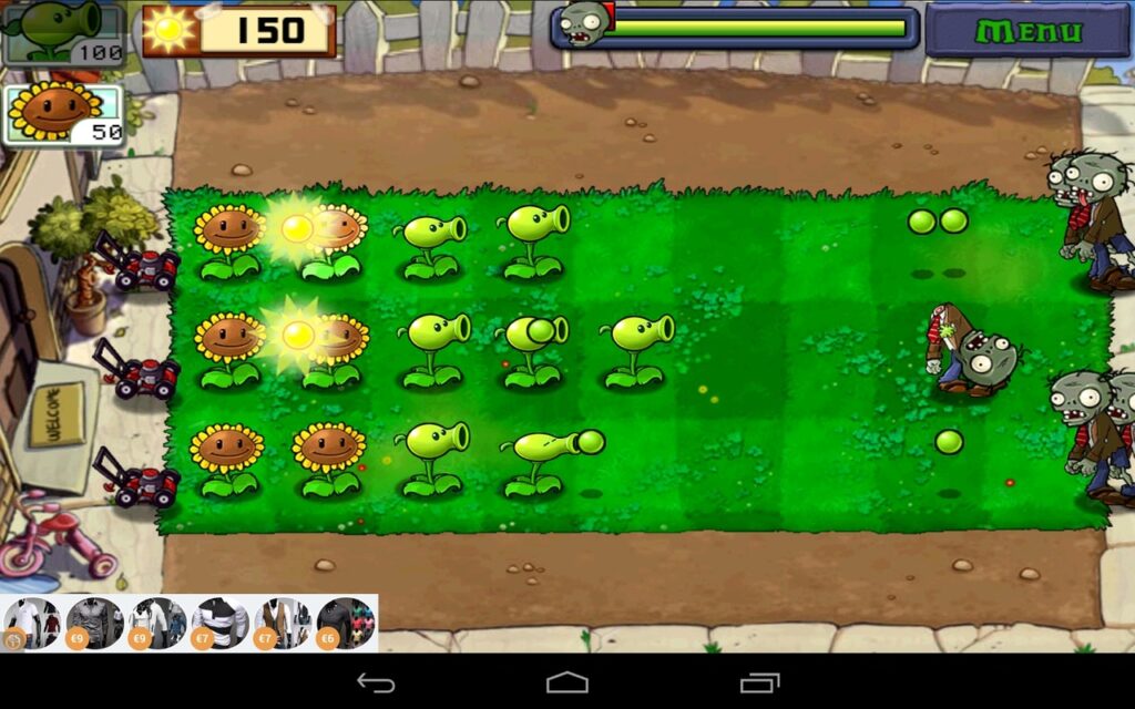 لعبة Plants vs. Zombies FREE - لقطة شاشة 1