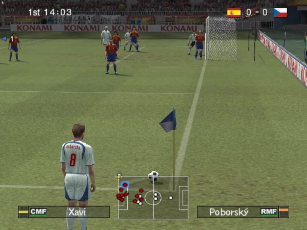 لعبة Pro Evolution Soccer 6 - لقطة شاشة 2