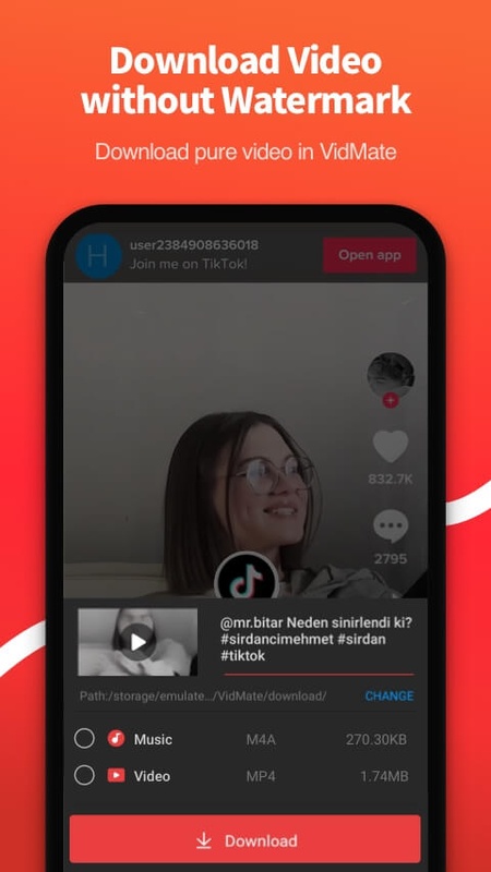 تطبيق VidMate - HD video downloader - لقطة شاشة 2