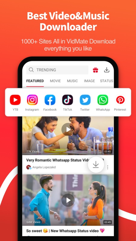 تطبيق VidMate - HD video downloader - لقطة شاشة 5