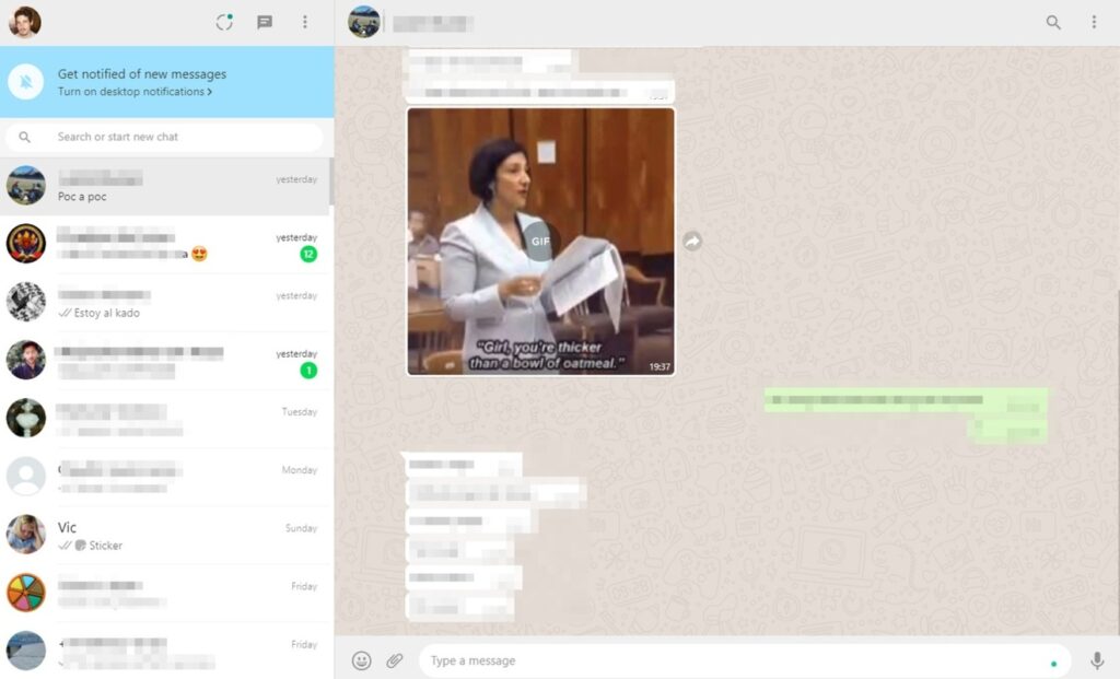 برنامج WhatsApp Desktop - لقطة شاشة 5