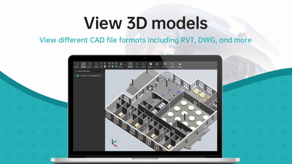 برنامج DWG FastView - لقطة شاشة 2