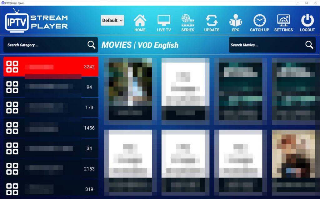 برنامج IPTV Stream Player - لقطة شاشة 4