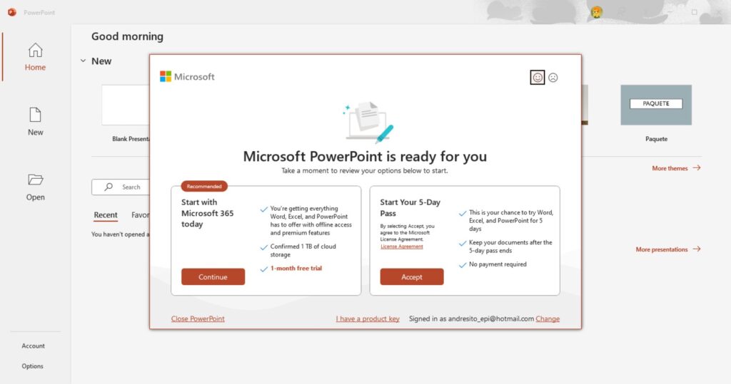 برنامج Microsoft PowerPoint - لقطة شاشة 4