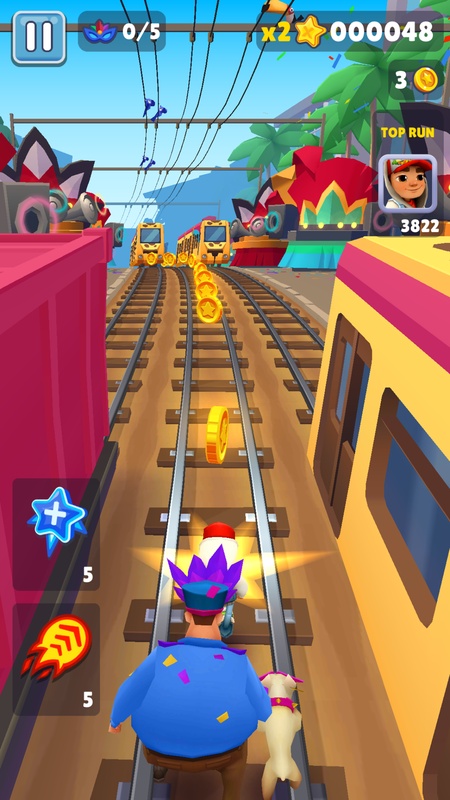 لعبة Subway Surfers - لقطة شاشة 1