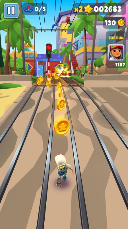 لعبة Subway Surfers - لقطة شاشة 2