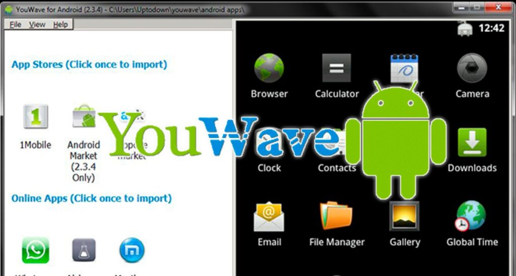 برنامج YouWave - لقطة شاشة 1