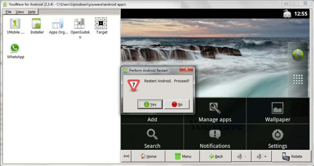 برنامج YouWave - لقطة شاشة 3