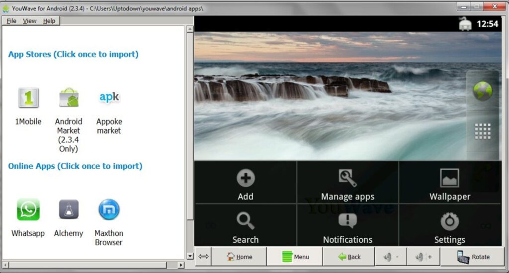 برنامج YouWave - لقطة شاشة 4