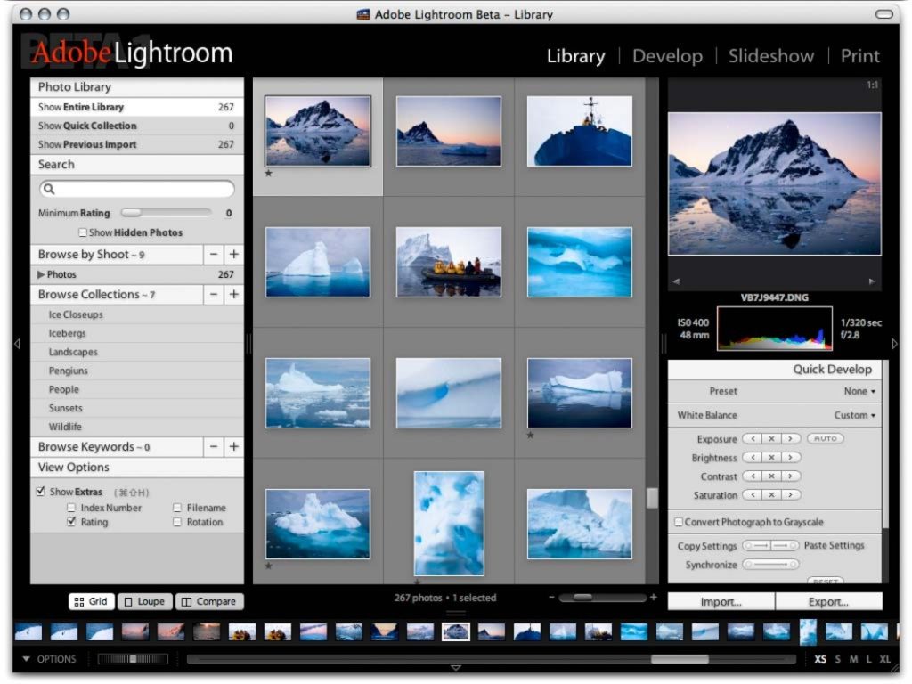 برنامج Adobe Photoshop Lightroom - لقطة شاشة 3