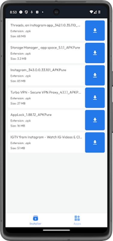 تطبيق APK Installer - لقطة شاشة 5