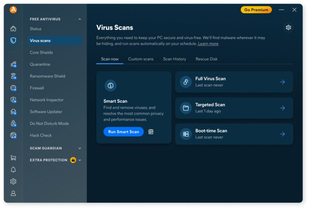 برنامج Avast One Free Antivirus - لقطة شاشة 2