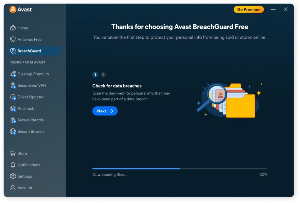 برنامج Avast One Free Antivirus - لقطة شاشة 3