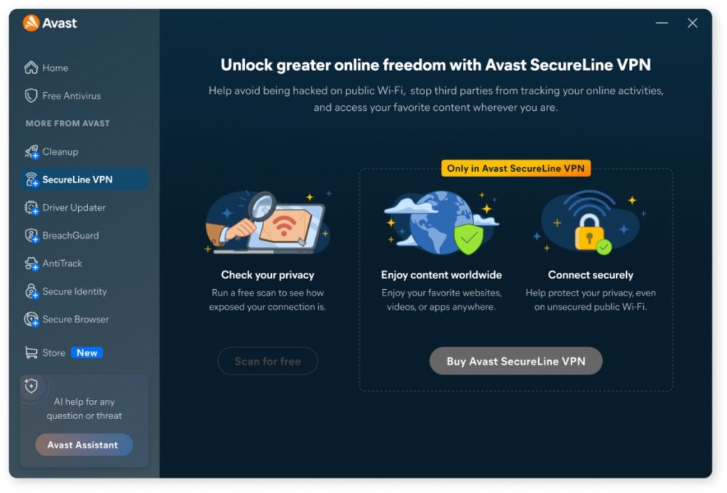 برنامج Avast One Free Antivirus - لقطة شاشة 4
