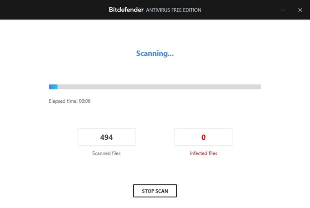 برنامج BitDefender Free Edition - لقطة شاشة 4
