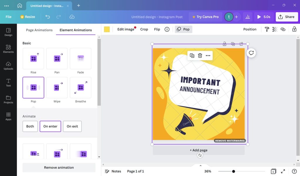 برنامج Canva - لقطة شاشة 4