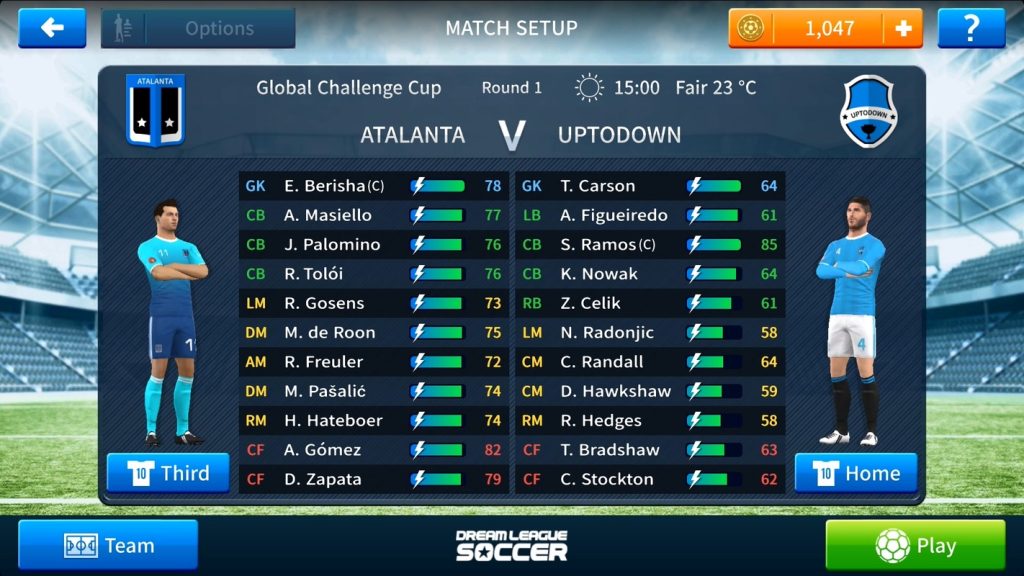 لعبة Dream League Soccer - لقطة شاشة 3