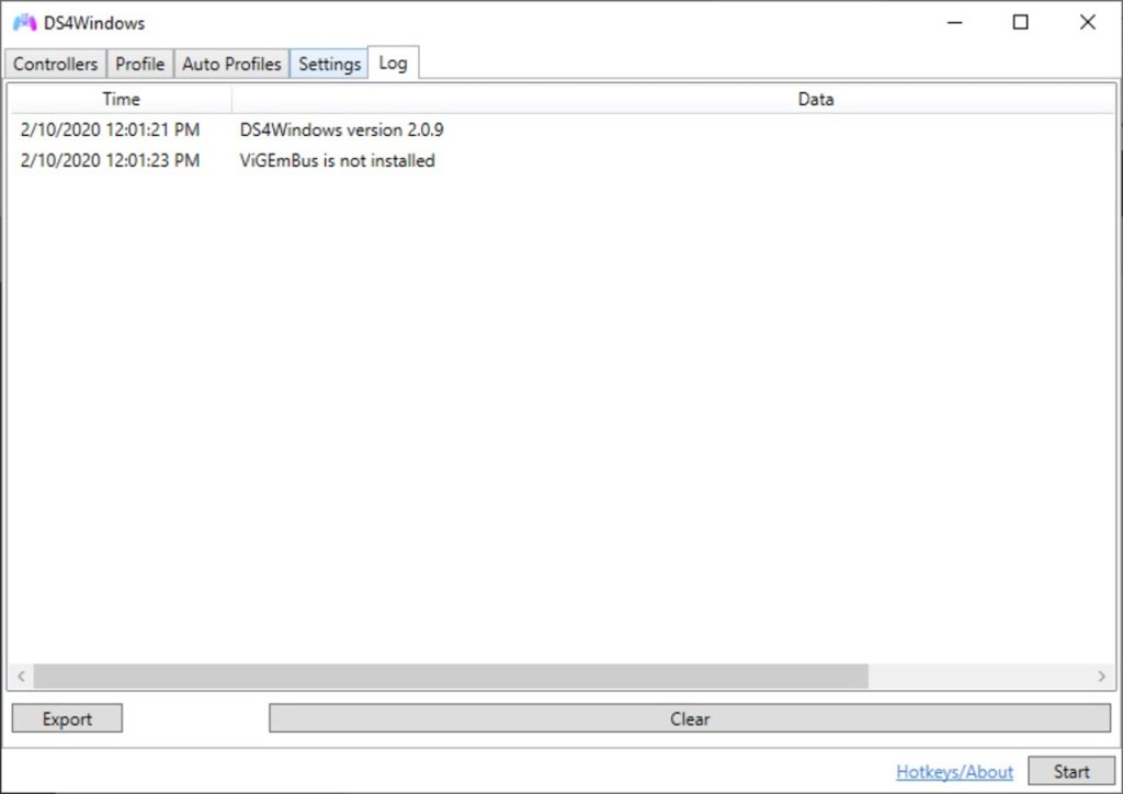 برنامج DS4Windows - لقطة شاشة 3