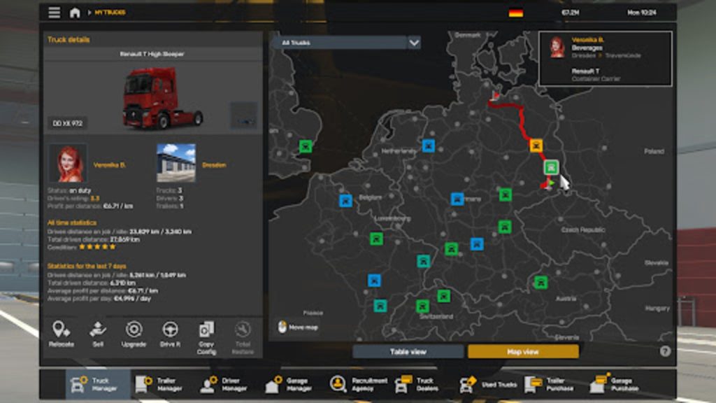لعبة Euro Truck Simulator 2026 - لقطة شاشة 1