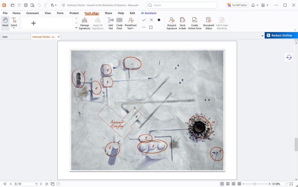 برنامج Foxit PDF Reader - لقطة شاشة 4