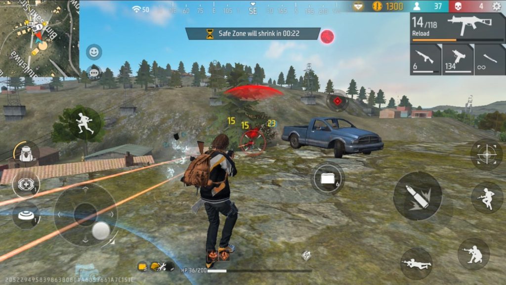 لعبة Free Fire MAX - لقطة شاشة 1