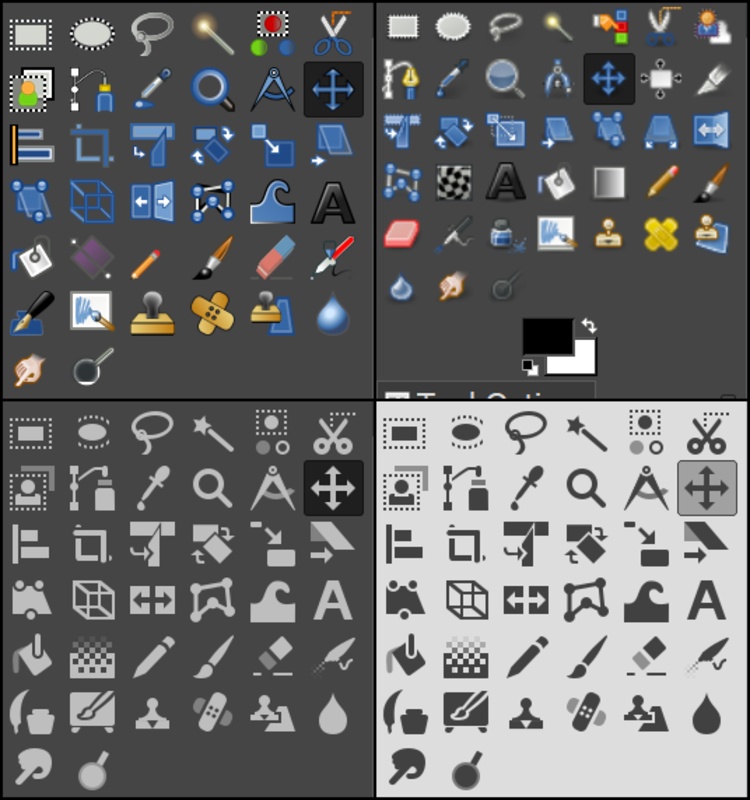برنامج GIMP - لقطة شاشة 5