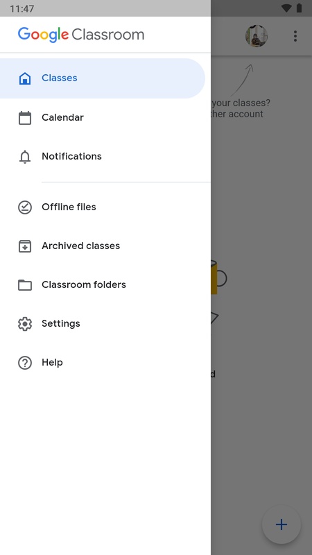 تطبيق Google Classroom - لقطة شاشة 3