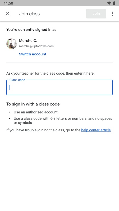 تطبيق Google Classroom - لقطة شاشة 4