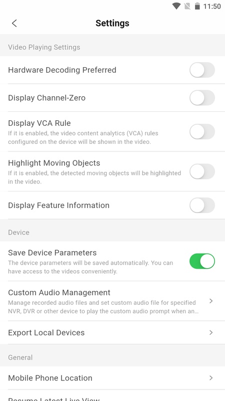تطبيق Hik-Connect - لقطة شاشة 3