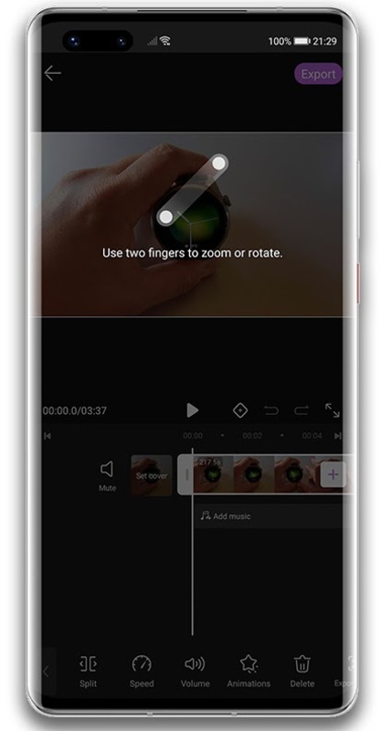 تطبيق HUAWEI Petal Clip - لقطة شاشة 1