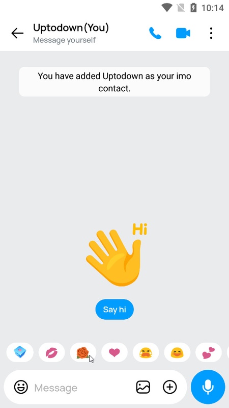 تطبيق imo - لقطة شاشة 3