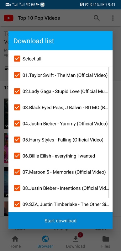 تطبيق iTubeGo YouTube Downloader & MP3 Converter - لقطة شاشة 4