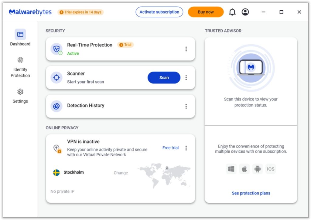 برنامج Malwarebytes - لقطة شاشة 4