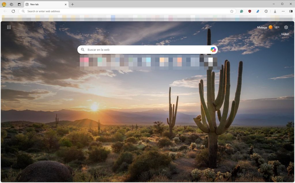 برنامج Microsoft Edge - لقطة شاشة 1