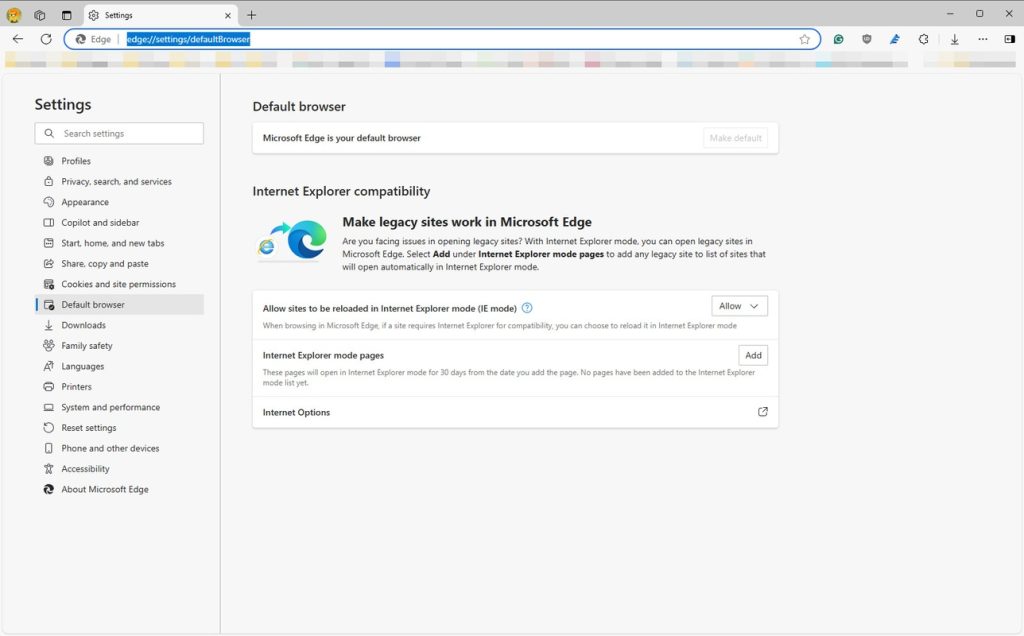 برنامج Microsoft Edge - لقطة شاشة 5
