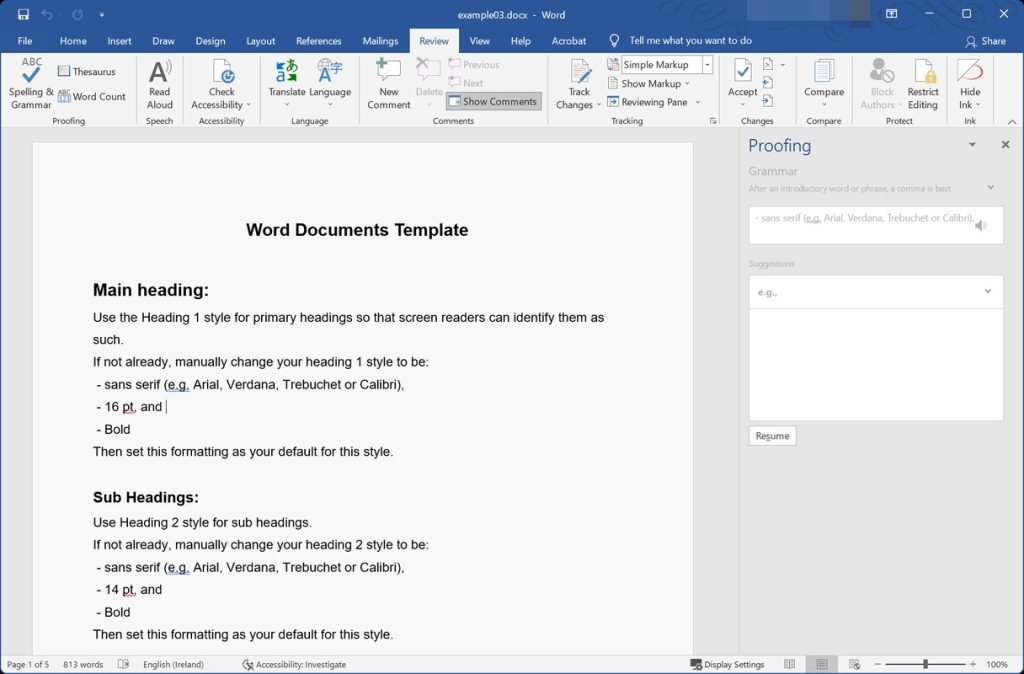 برنامج Microsoft Office 2019 - لقطة شاشة 2