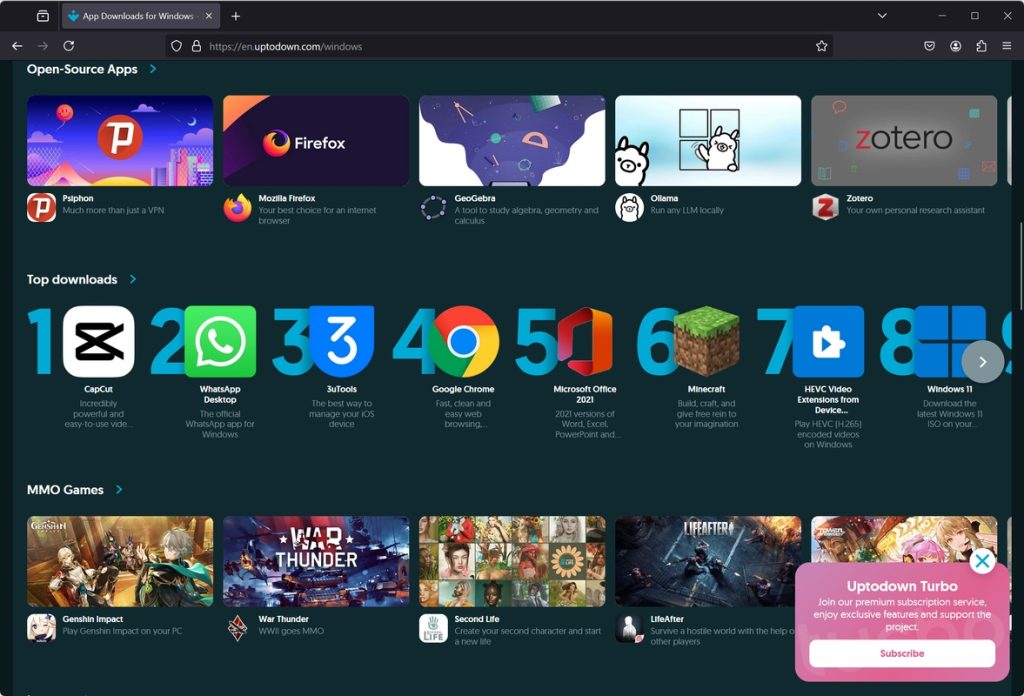 برنامج Mozilla Firefox - لقطة شاشة 4