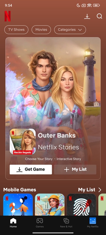 تطبيق Netflix - لقطة شاشة 1