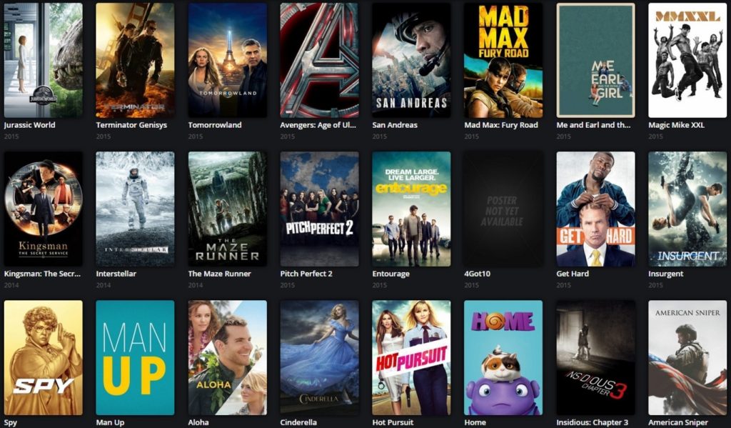 برنامج Popcorn Time - لقطة شاشة 1