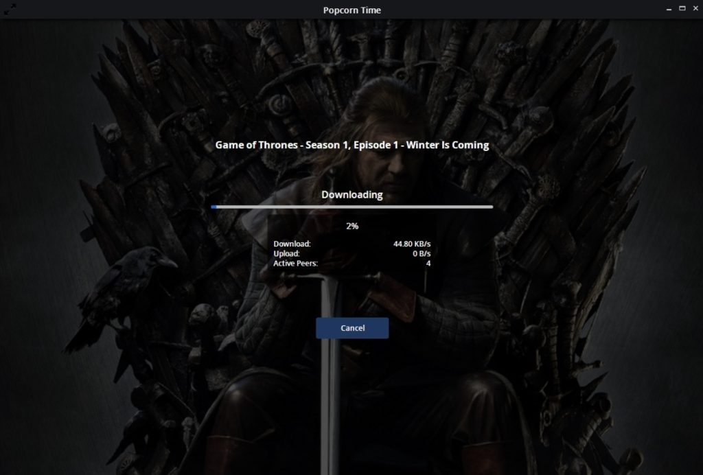 برنامج Popcorn Time - لقطة شاشة 5